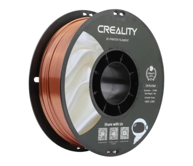CREALITY Filament CR-Silk PLA  (Miedziany) - 1340702 - zdjęcie